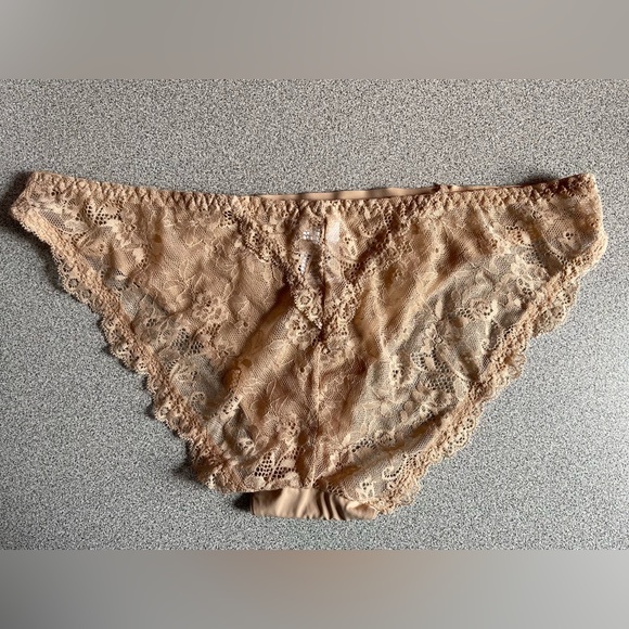 Shimera Nude Lycra & Lace Panties Size Small - Picture 2 of 7